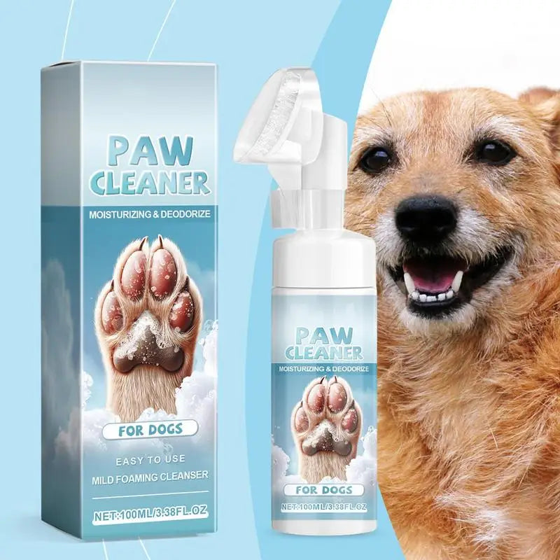 Paw Scrubber For Dogs Non-irritating Dog Paw Washer Dog Paw Brush Effective Foaming Cleanser Dog Paw Scrubber For Small Medium