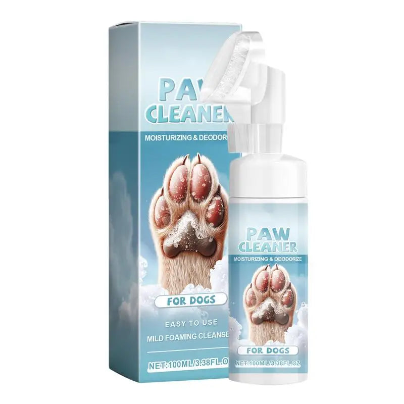 Paw Scrubber For Dogs Non-irritating Dog Paw Washer Dog Paw Brush Effective Foaming Cleanser Dog Paw Scrubber For Small Medium