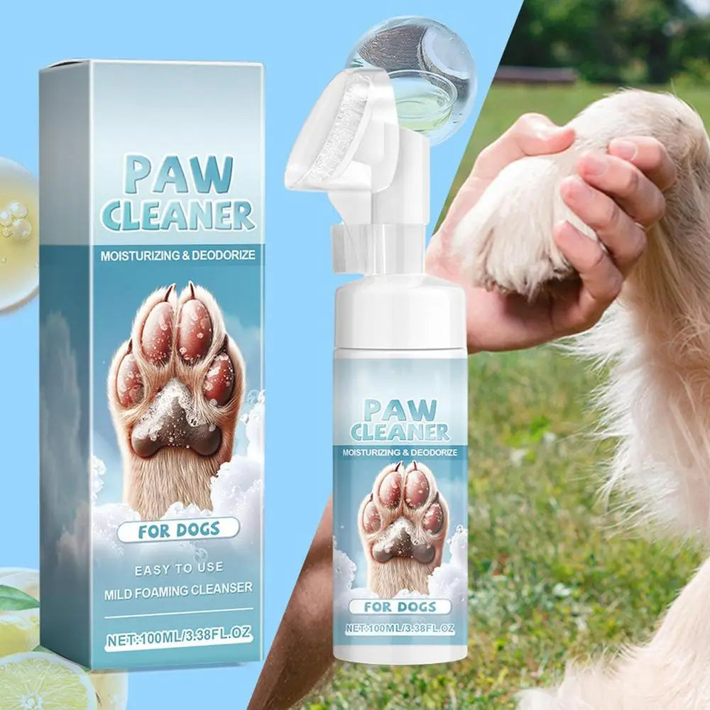 Paw Scrubber For Dogs Non-irritating Dog Paw Washer Dog Paw Brush Effective Foaming Cleanser Dog Paw Scrubber For Small Medium